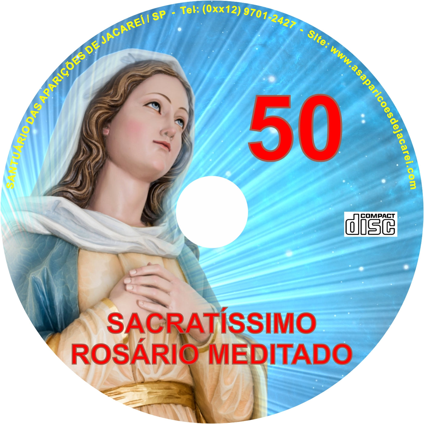 CD Rosário Meditado 050 CD Rosário Meditado 050